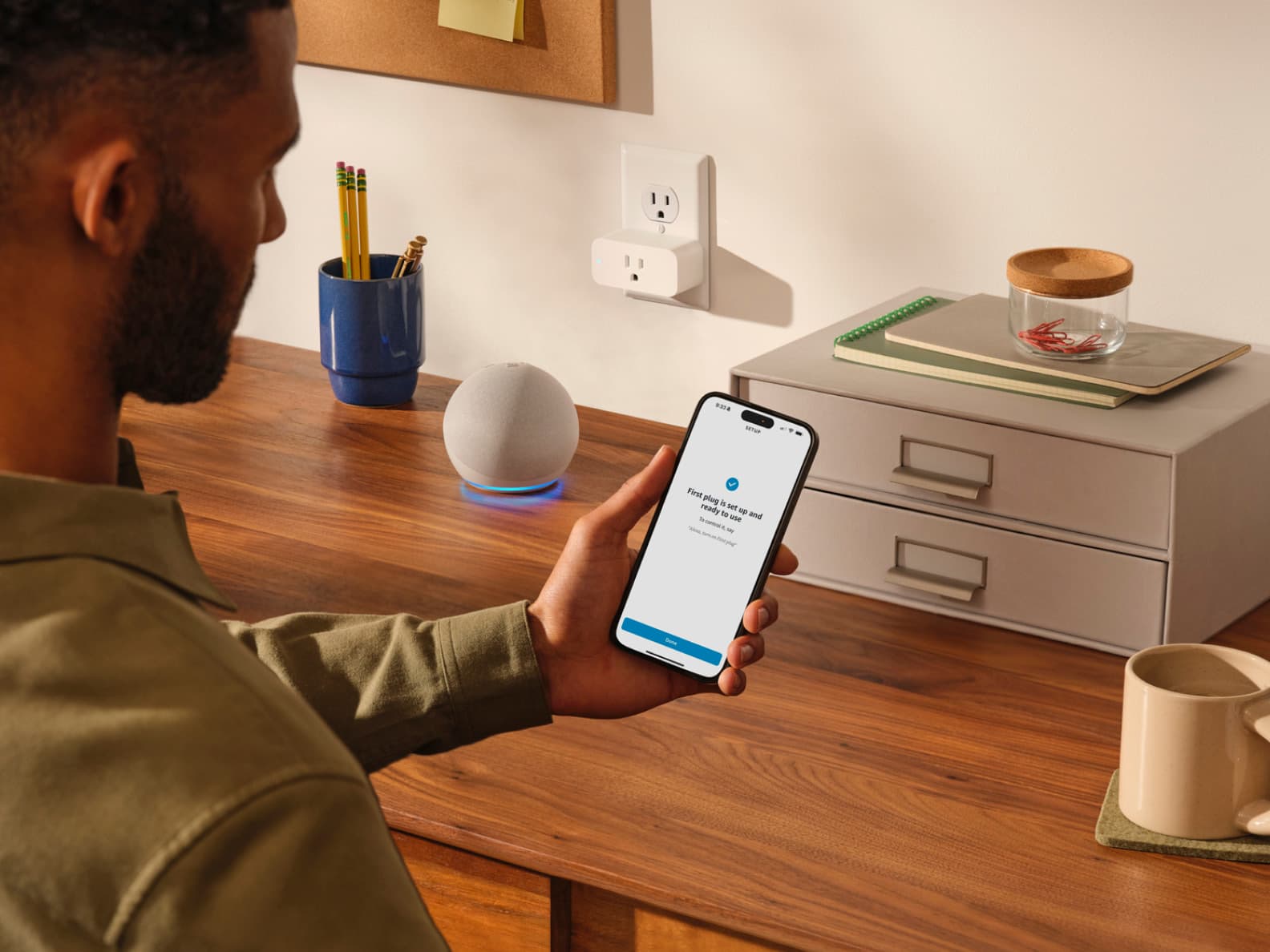 Amazon Smart Plug commercial product photography by Cody James